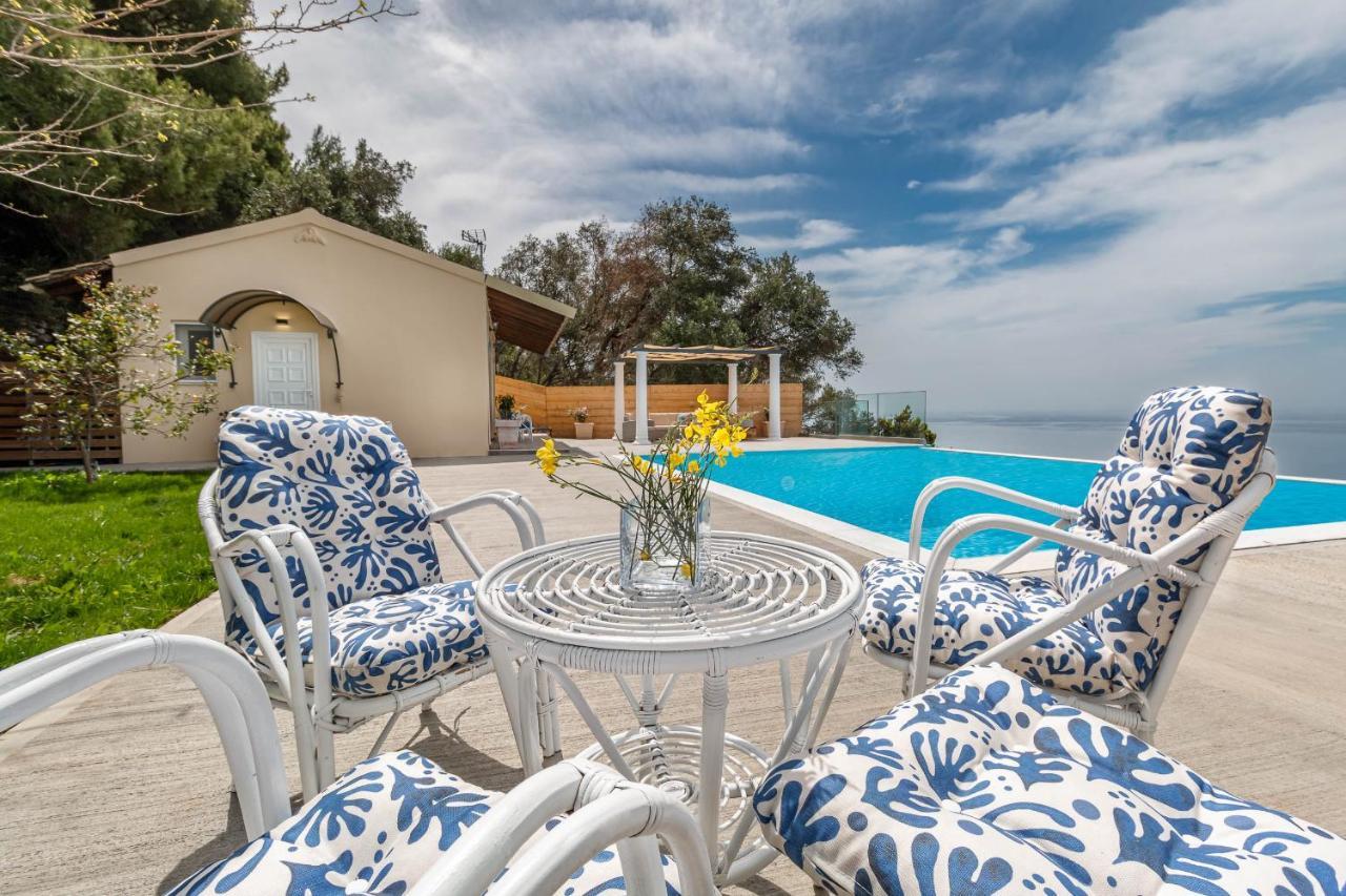 Ocean View - Luxury Villa Nefeli Kontogialos Exterior photo